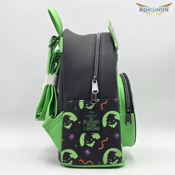 Loungefly The Nightmare Before Christmas Oogie Boogie Metallic Mini Backpack Bag main image 4